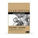 Daler Rowney Fine Grain Cartridge Pad, A4, 160gsm, 30 Sheets, Artist Sketch & Drawing Pad 0