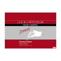 Daler Rowney Medium Grain Drawing Pad, A2, 120gsm, Textured Artist Sketch Pad for Graphite & Pastel