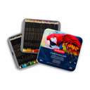 Derwent Chromaflow Pencil Set, Tin of 48, Smooth Wax Core, High Colour Vibrancy 1