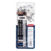 Derwent Mixed Media Water-Soluble Blister Pack, 6 Pieces