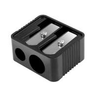 Giotto Cosmetic Sharpener, Double-Hole, For Cosmetic Pencils & Face-Paint Pencils, Clean & Precise Sharpening