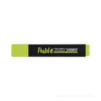 Giotto Tratto Video Pastel Highlighter, Chisel Tip, Quick-Dry, Smooth Flow, Highlights Notes, Ideal for School & Office Use – Avocado Green