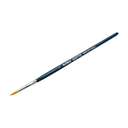 Giotto Taklon Round Brush, Size - 4, Synthetic Fibre, Pointed Tip, Smooth Color Blending, Making Boarders, Comfortbale Grip, Ideal for Drawing & Craft 0