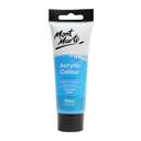Mont Marte Acrylic Colour, 75ml, Bright Vibrant Shade, Smooth Application & Strong Pigment Load, Cerulean Blue 0