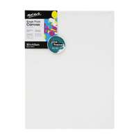 Mont Marte Stretched Cotton Canvas Board, 30x40cm, 280GSM, Acid-Free Triple-Primed Canvas for Acrylic, Oil & Gouache