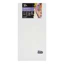 Mont Marte Stretched Cotton Canvas Board, 30.5x60.9cm, 380GSM, Triple-Primed Cotton for Oil, Acrylic & Mixed Media Painting 0