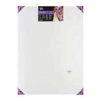 Mont Marte Stretched Cotton Canvas Board, 91.4x121.8cm, 380GSM, Gallery-Grade Triple-Primed Cotton for Oil, Acrylic & Mixed Media