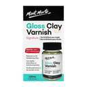 Mont Marte Gloss Clay Varnish, 120ml, Clear Gloss Finish, Protective Topcoat for Polymer & Air-Dry Clay Projects 0