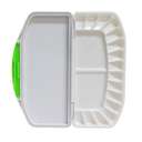 Mont Marte Airtight Palette, 18 Wells, Leak‑Proof Lid to Keep Paints Wet (Acrylic/Gouache/Watercolour) 1