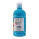 Mont Marte Poster Paint, Cerulean Blue, 500ml, Brilliant Colour, Smooth Application & Opaque Finish for Classroom Art 1