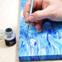 Mont Marte Silver Foil Paint, 20ml, Reflective Shine 3