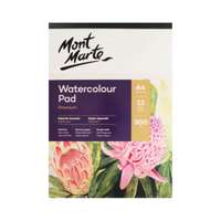 Mont Marte Watercolor Pad, A4, 300gsm, 12 Sheets