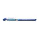 Schneider Slider Basic Ballpoint Pen, Fine 0.7 mm, Viscoglide, Rubberized Grip, Cap, Smooth Flow, Strong Hold, Ideal for School & Office Use – Blue 1