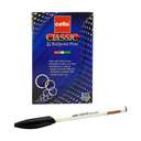 Cello Classic Ball Pen, 0.7mm Tip, Smooth Flow, Ergonomic Grip, Smooth Ink Flow, Consistent Writing, Ideal for School & Office Use, Black - Box of 50 0