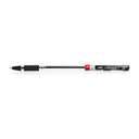 Cello Fine Grip Ball Pen, 0.7mm Tip, Low-Viscosity Ink, Elasto Grip, Smooth Ink Flow, Consistent Writing, Ideal for School & Office Use, Black - Display Pack of 50 1