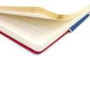 Chase Plus MAGNETE Leather Notebook, A5, Soft Cover, 80 GSM Ivory Ruled Paper, Magnetic Loop, Inner Pocket, Bookmark, Ideal for Writing Notes – Red 4