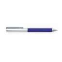 Chase Plus Danza Ballpoint Pen with Metal Clip, Medium, Glossy Finish, Brilliant Metallic Body, Smooth Writing, Comfortable Grip, Ideal for School & Office Use, Blue Ink – Blue 3