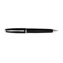 Chase Plus Lexer Ballpoint Pen with Clip, Rich Textured Body, Mirrored Chrome Trim, Smooth Flow, Premium Personalized Pen, Ideal for School & Office Use – Jet Black 2