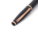 Chase Plus Lexer Ballpoint Pen with Clip, Rich Textured Body, Mirrored Rose Gold Trim, Executive Look, Smooth Flow, Premium Personalized Pen, Ideal for School & Office Use – Jet Black Body 5