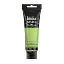 Liquitex Basics Acrylic Color, 118 ml Tube, Medium Viscosity, Clean Mixing for Fresh Foliage & Accents, Suitable for Professional Artist – Yellow Green Brilliant 0