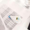 UHU Correction Tape Roll, 8 m × 5 mm, Instant Overwrite, Clean Film, Side-Way Applicator, Strong & Clean Correction, Ideal for School & Office Use 2