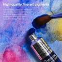 Winsor & Newton Cotman Watercolor, 8 ml Tube, Bright Metallic for Crisp Highlights & Lettering, Suitable for Professional & Hobby Artist – Silver 4