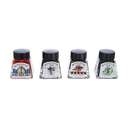 Winsor & Newton Drawing Ink, Henry Collection, 14 ml, Fast-Dry, Mixable Colors, Rich Tones, Ideal for Brush and Dip-Pens - Pack of 8 Colors 3