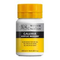 Winsor & Newton Galeria Glass Beads Texture Gel, 250 ml, Translucent Bead Effects, Lightplay, Suitable for Giving Glass Texture