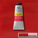أنبوب ألوان أكريليك وينسور آند نيوتن جاليريا سعة (60ml) جودة صبغية عالية، قوام سلس، سريع الجفاف، مقاوم للضوء، مثالي للقماش والورق والخشب لون (Cadmium Red Hue) 1