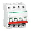 Schneider Acti9 iSW Isolator 4P 63A 415VAC A9S66463, Compact, Lockable Handle, DIN-Rail 0