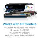 HP Original LaserJet Toner Cartridges, 126A CMY 3‑Pack, Accurate Color, Uptime & Value 2