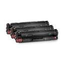 HP Original LaserJet Toner Cartridges, 410X High Yield, CMY 3‑Pack, Vibrant Color, Lower CPP 2