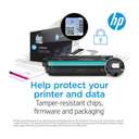 HP Original LaserJet Toner Cartridge, 410X High Yield, Cyan, Extended Yield, Brand‑True Color 3