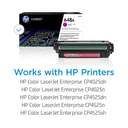 HP Original LaserJet Toner Cartridge, 648A Series, Magenta, Rich Reds, Marketing‑Ready Finish 1