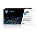 HP Original LaserJet Toner Cartridge, 653A Series, Cyan, True Color, Smooth Gradients 0
