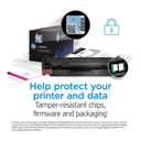 HP Original LaserJet Toner Cartridge, 653A Series, Yellow, Bright Highlights, Consistent Density 1