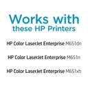 HP Original LaserJet Toner Cartridge, 654A Series, Cyan, Accurate Color, Presentation Quality 1