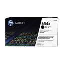 HP Original LaserJet Toner Cartridge, 654X High Yield, Black, Long Runs, Budget Control 0