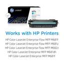HP Original LaserJet Toner Cartridge, 657X High Yield, Cyan, Extended Yield, Brand‑True Color 1