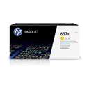 HP Original LaserJet Toner Cartridge, 657X High Yield, Yellow, Extended Yield, Uniform Coverage 0