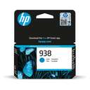 HP 938 Cyan Original Ink Cartridge, OfficeJet Pro 9120/9130/9720/9730, Acuurate Color, Suitable for Office Presentations & Charts - Cyan 0