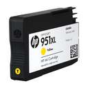 HP 951XL High Yield Original Ink Cartridge, Heavy Text, Suitable for Office, Business Charts,Maketing Materials, XL Capacity - Yellow 1