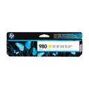 HP 980 Original Ink Cartridge, Enterprise Color, Water-Resistant Prints, Suitable for Graphics & Projects - Yellow 0