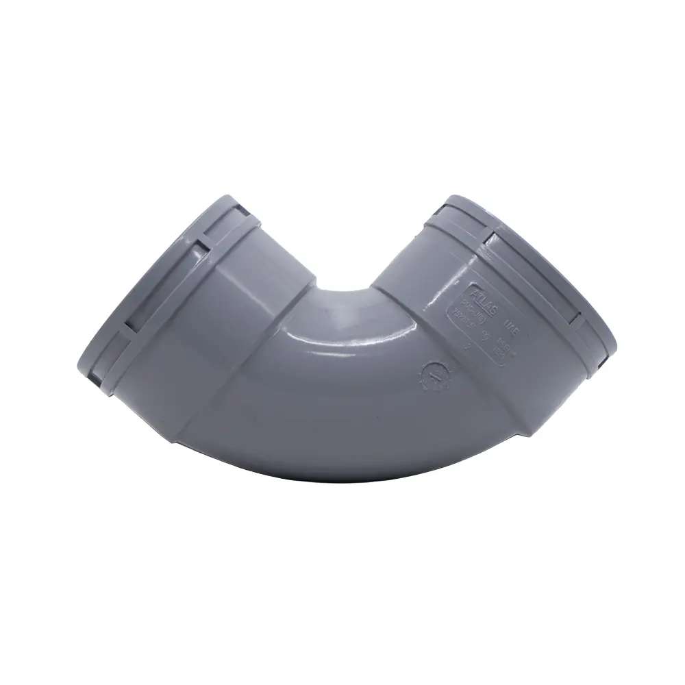 كوع بلاستيكي (UPVC) بزاوية (90) درجة قياس (50mm) يعمل بدرجات الحرارة العالية و المنخفضة لأعمال السباكة و البناء يباع بالقطعة 2
