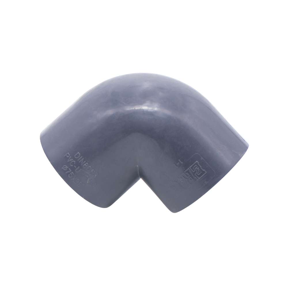 75mm x 90 Degree PVC Elbow - Per Pcs