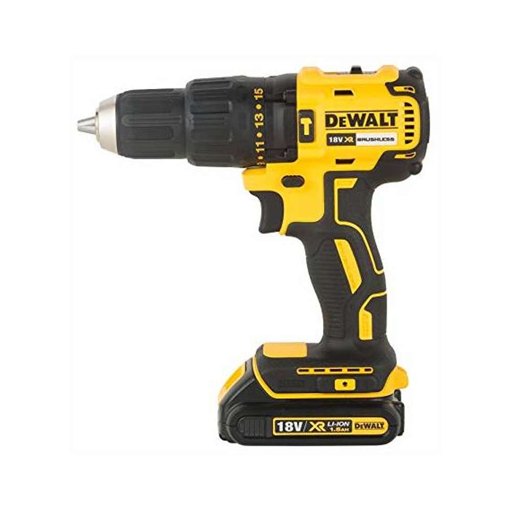 Dewalt 18V XR Brushless Compact Drill Driver - 2 X 2Ah Charger Tstak 1