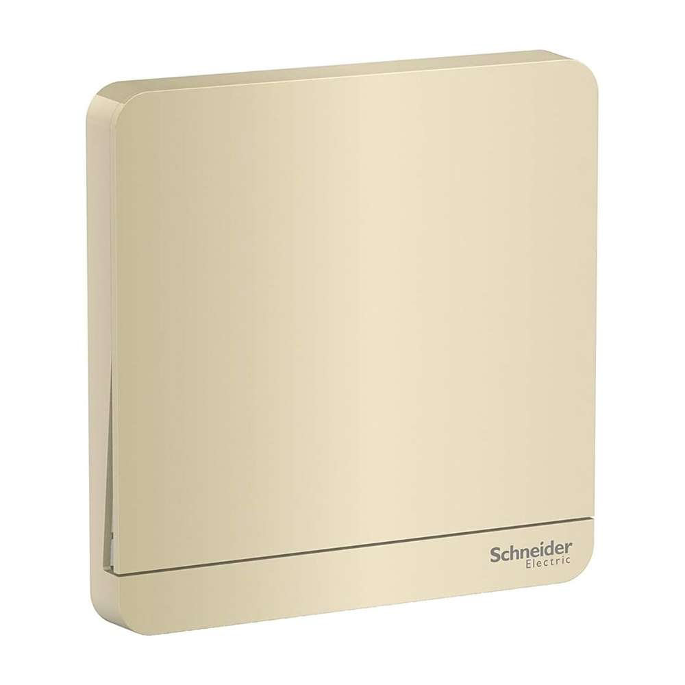 Schneider Electric AvatarOn Time-Delay Switch, 1-Gang 4A 250V, Automatic Off for Energy Saving, Suitable for Corridors & Stores – Wine Gold