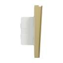 Schneider Electric AvatarOn C Plate Switch, 3-Gang 1-Way 16AX 250V, Premium Accent, Suitable for Home & Office – Wine Gold 3