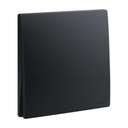Legrand Mallia Senses 1-Gang 2-Way Switch 16AX Matt Black 86 x 86 x 34.6 mm 281001MB 0