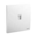 Legrand Mallia Senses RJ45 Data Socket Category 6 1-Gang White 281162MW 0